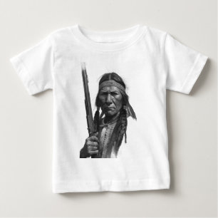 Black & White Geronimo Baby T-Shirt