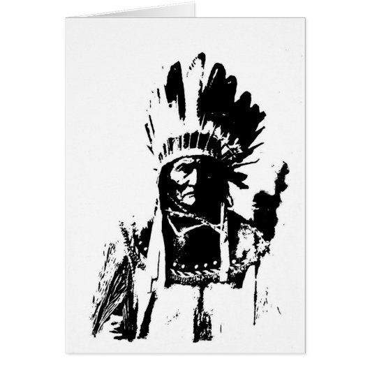 Black & White Geronimo Cards (Front)