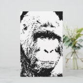 Black & White Gorilla (Standing Front)