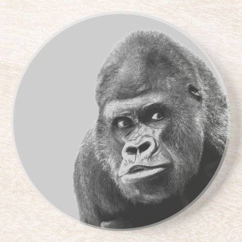 Black White Gorilla Coaster