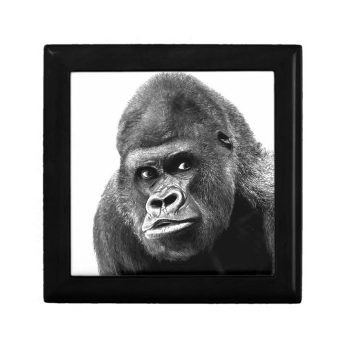 Black White Gorilla Gift Box