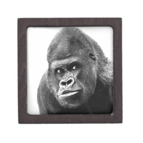 Black White Gorilla Gift Box