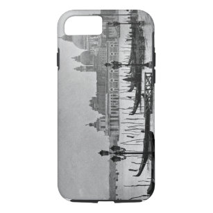 Black White Grand Canal Venice Italy Travel iPhone 8/7 Case