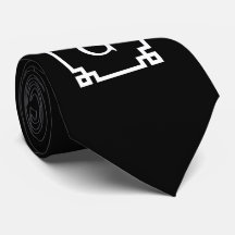 Black White Greek Key Frame #2 Initial Monogram