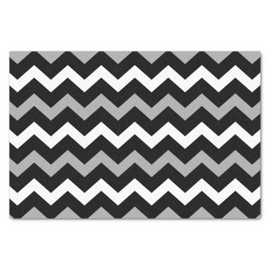 black and white chevron wrapping paper