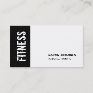 Black White Grey Texture Modern Business Card