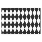 Black White Harlequin Pattern