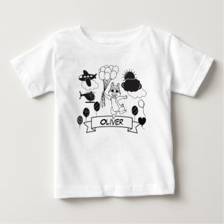 Black & White High Contrast Baby T-Shirt