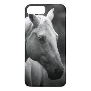 Black White Horse iPhone 8 Plus/7 Plus Case