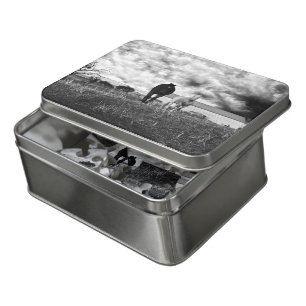 Black White Horse Greeting Photography, Jigsaw Puzzle