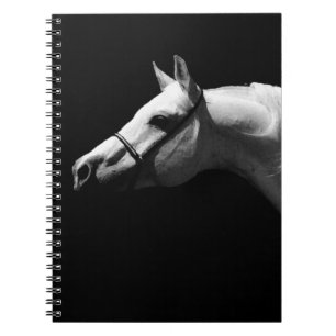 Black & White Horse Notebook