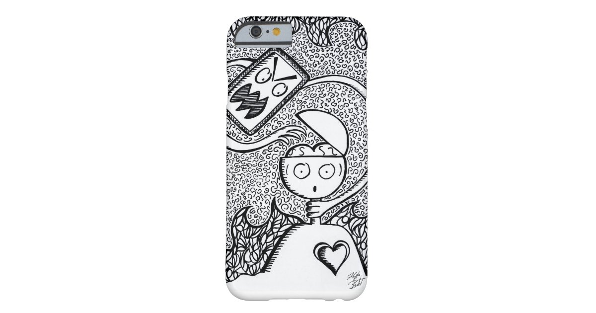 Black White Ink Hand Drawn Phone Case Zazzle Com