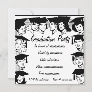 Black & White - Invitation