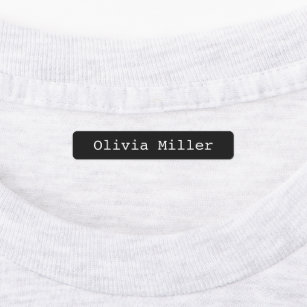 How to iron on school labels