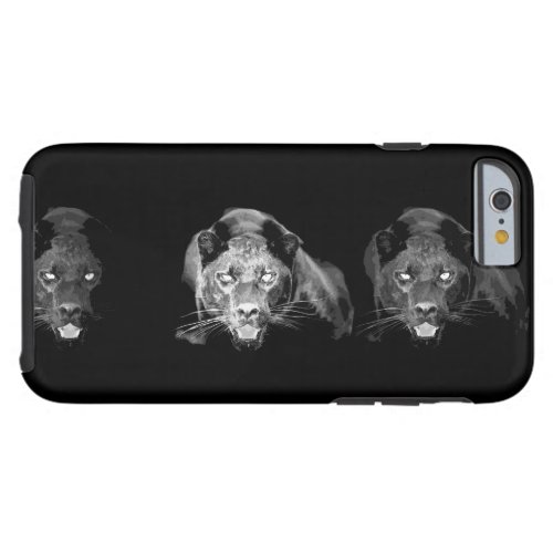 Black  White Jaguar Tough iPhone 6 Case
