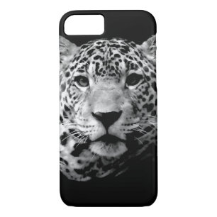 Black & White Jaguar iPhone 7 Case