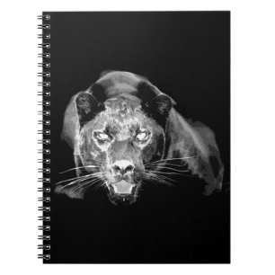 Black & White Jaguar Notebook
