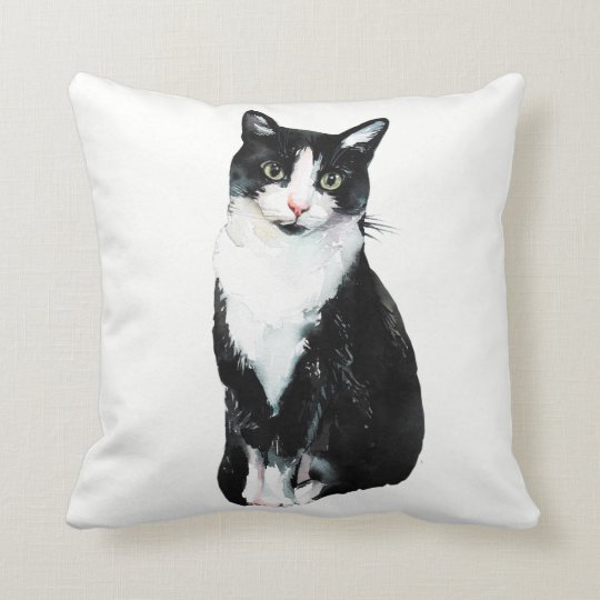 decorative cat throw pillows