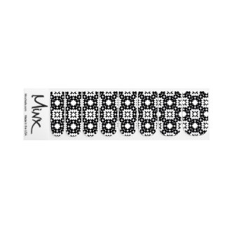 Black White Lace Nail Decals