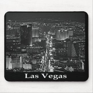 Black & White Las Vegas Strip Mousepad