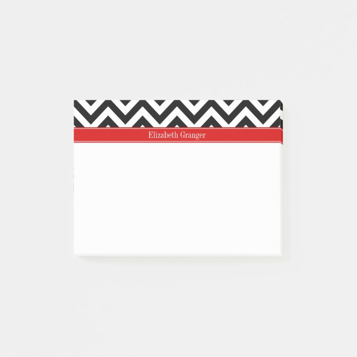 monogram post it notes