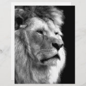 Black White Lion (Front/Back)