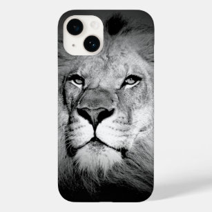 Black & White Lion Case-Mate iPhone 14 Case