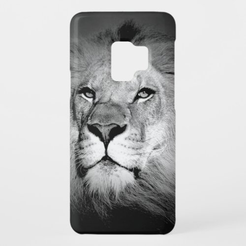 Black  White Lion Case_Mate Samsung Galaxy S9 Case