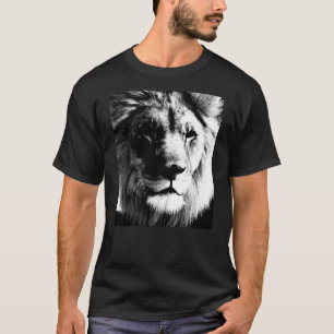 Black & White Lion T-Shirt