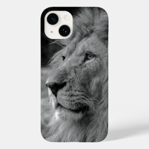 Black  White Lion _ Wild Animal Case_Mate iPhone 14 Case