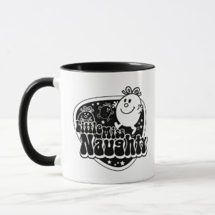 Black & White Little Miss Naughty Mug