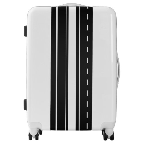 Black White Luggage