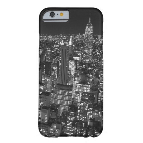 Black  White Manhattan iPhone 6 Case