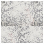 Black &amp; White Marble Fabric