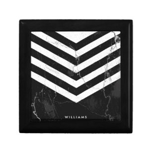 Black & White Marble Gift Box