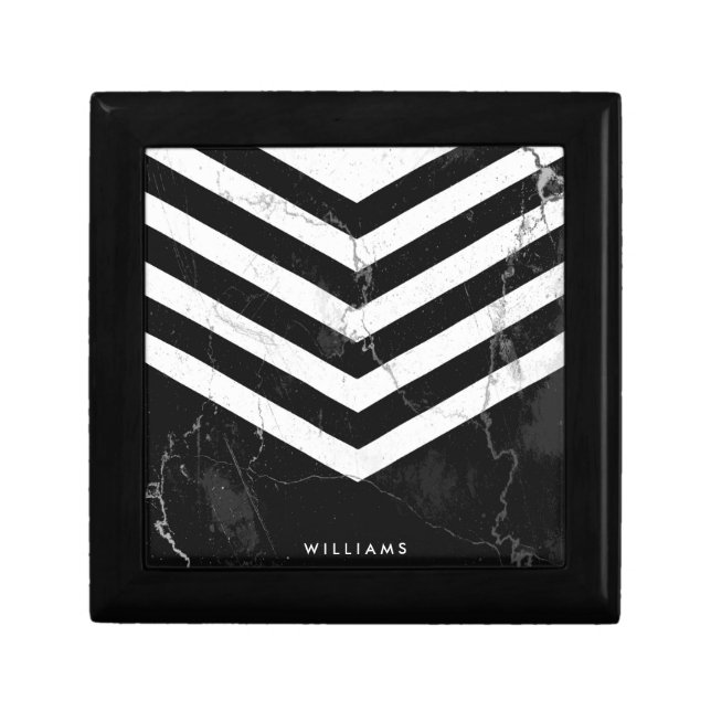 Black & White Marble Gift Box (Front)