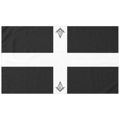 Black  White Masonic Tablecloths and Decorations