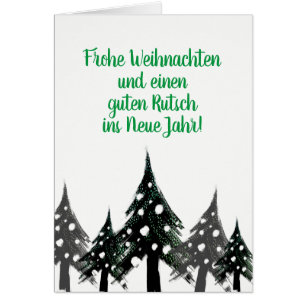 Black white, minimal, modern Christmas cards