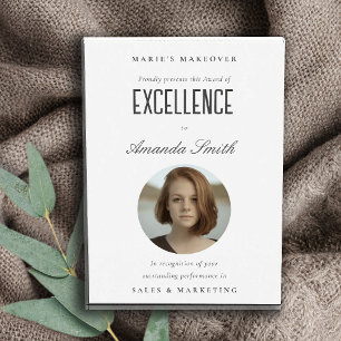 Black & White Minimal Photo Award of Excellence