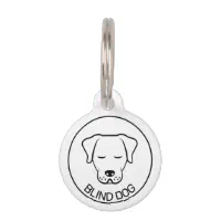 Blind clearance dog tag