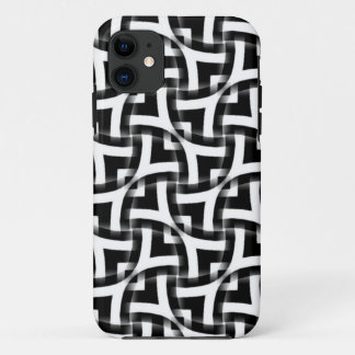 Black+White Modern Abstract Pattern iPhone 5 Case