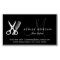 Black White Monogrammed - Hair Salon Hairstylist