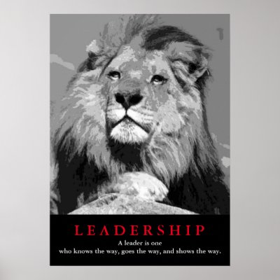 Achievement Quote Black White Lion Poster Zazzle
