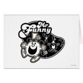 Black & White Mr. Funny (Front Horizontal)