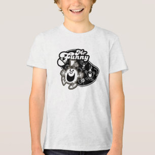 Black & White Mr. Funny Tri-Blend Shirt