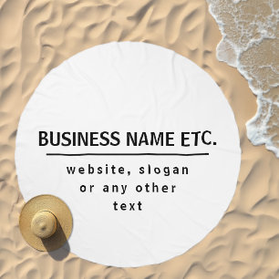 Black & White Multi-Purpose  Beach Towel