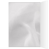 Black & White Music Treble Clef Tree Card (Inside (Left))