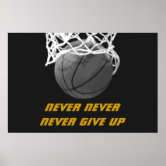 never give up basketball quotes