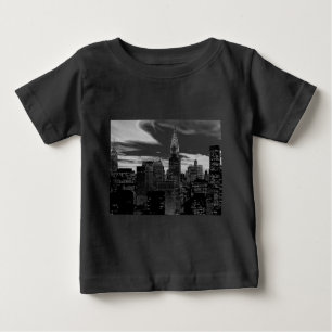 Black & White New York Baby T-Shirt