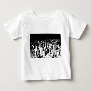 Black & White New York Baby T-Shirt